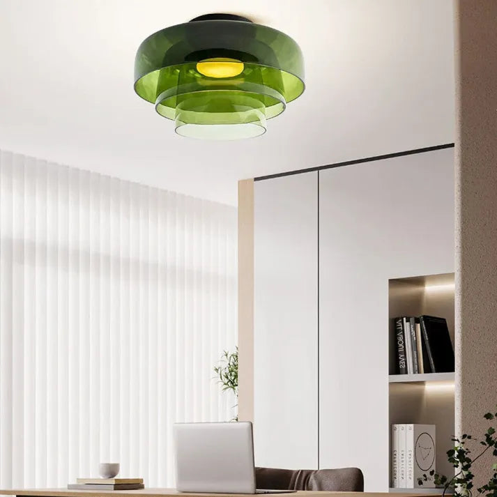 Nordic - Elegant Scandinavian Glass Ceiling Light
