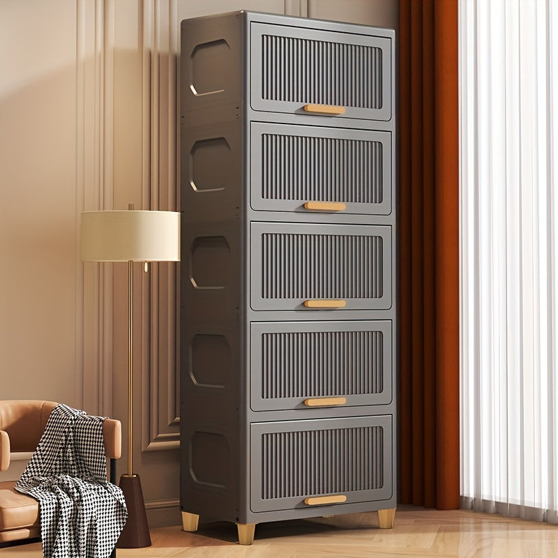 SleekStorage - Waterproof Flip-Top Storage Cabinet