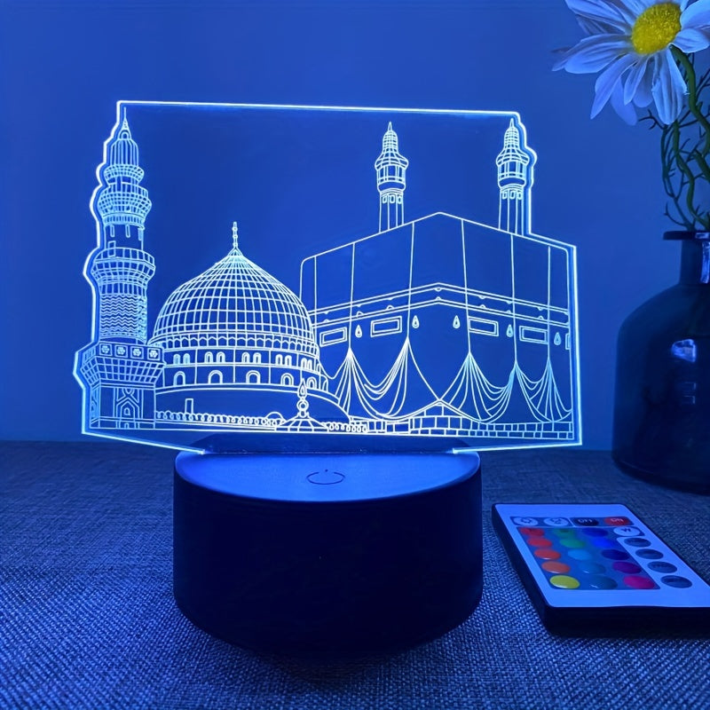 Ekova - 3D LED Mood Light with Remote Control