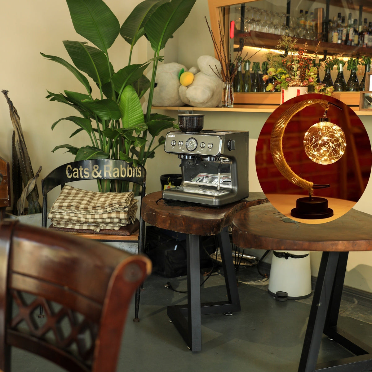 Horendel - Wireless Wrought Iron LED Table Lamp