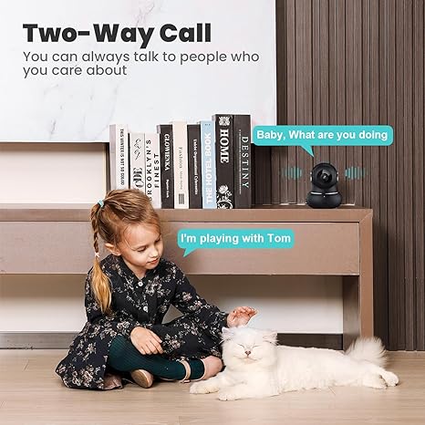 SentryVue 360 Indoor Security Camera - Peace of Mind at Home