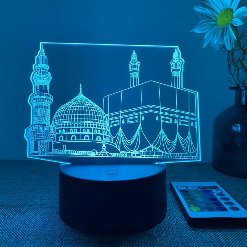 Ekova - 3D LED Mood Light with Remote Control