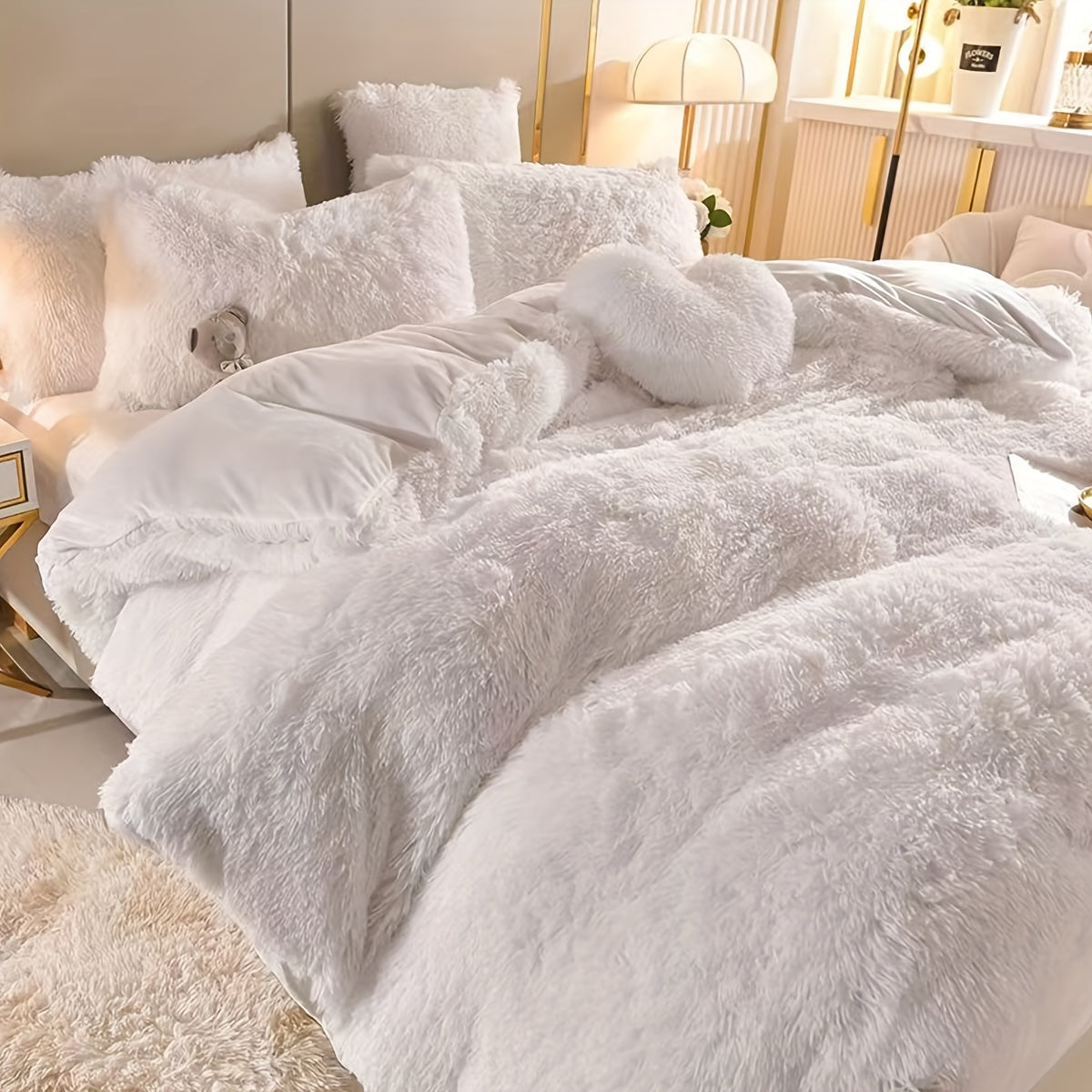 Gildveil - Soft Velvet Duvet Cover Set for Every Season