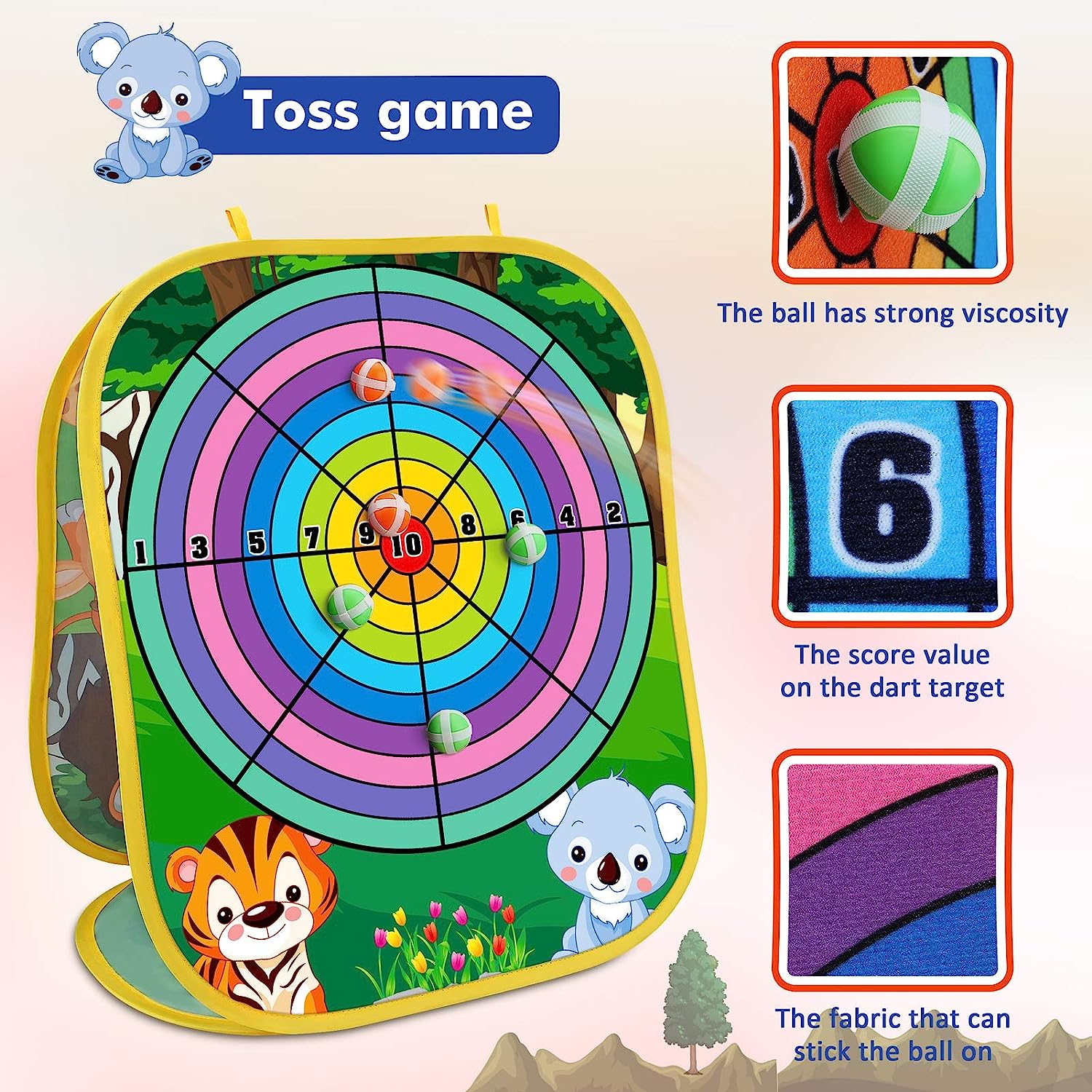 ArroPlay - Outdoor Animal Toss Skill Game for Kids