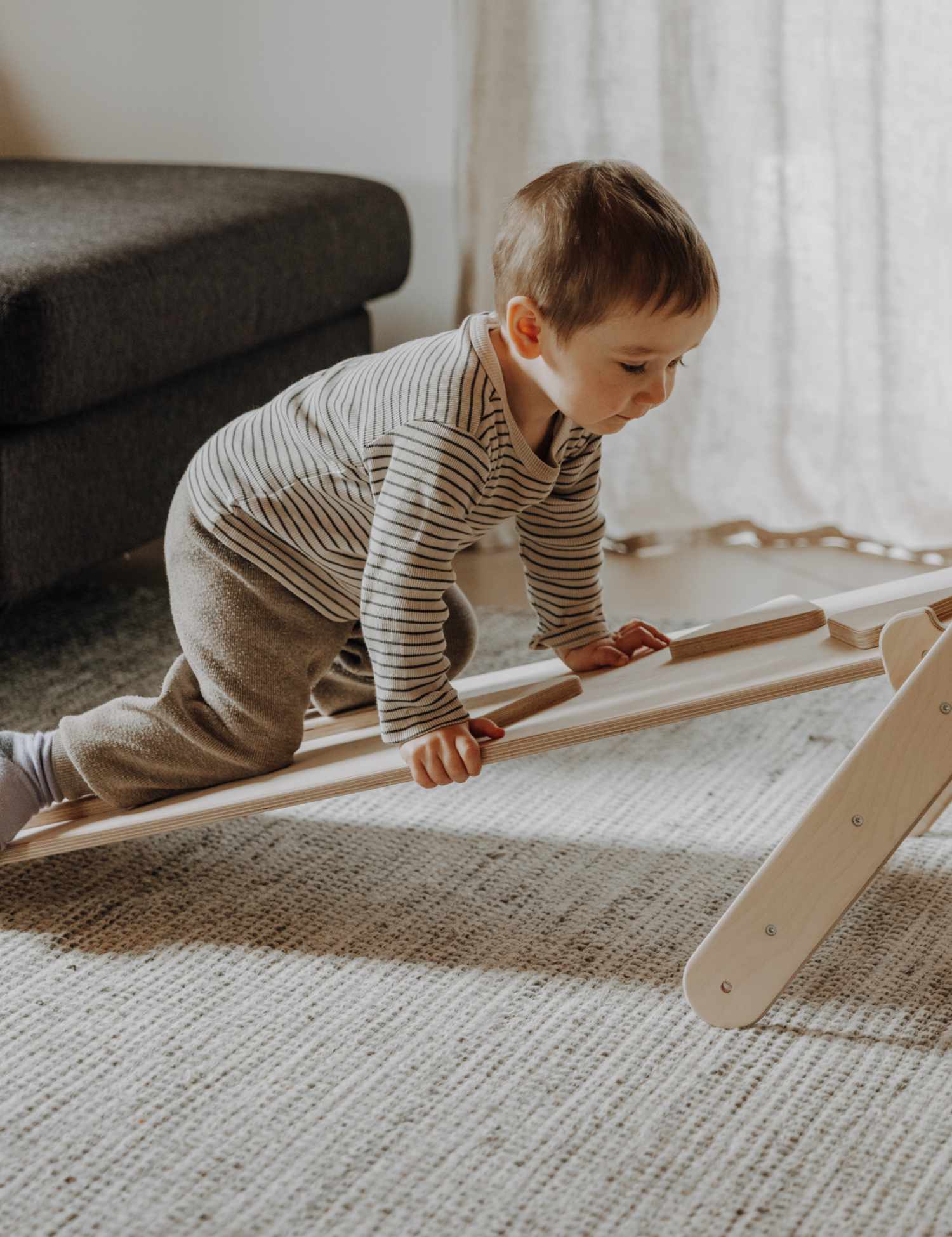 SlideClimber Board - 2-in-1 Climbing and Slide Board 100 cm