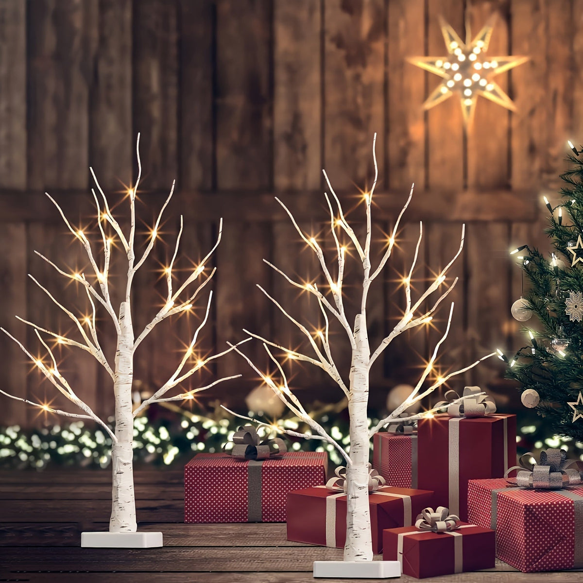 GlowTree - LED Tree Table Lamp with Adjustable Branches