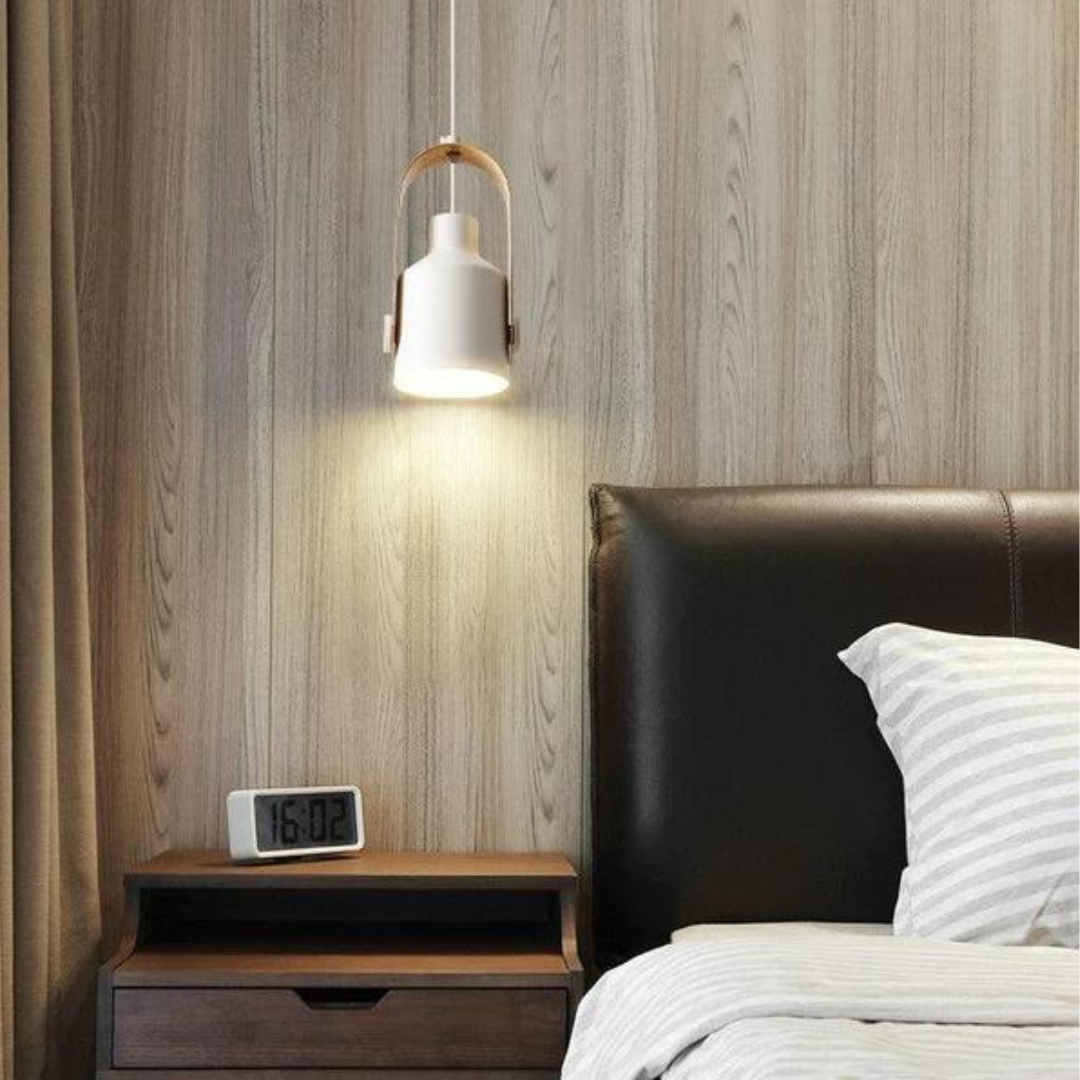 NimbusGlow - Modern Adjustable-Height Pendant Light with Minimalist Design