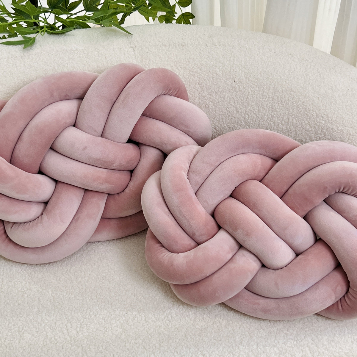 ComfortCloud Cushions - Plush Button-Tufted Throw Pillows