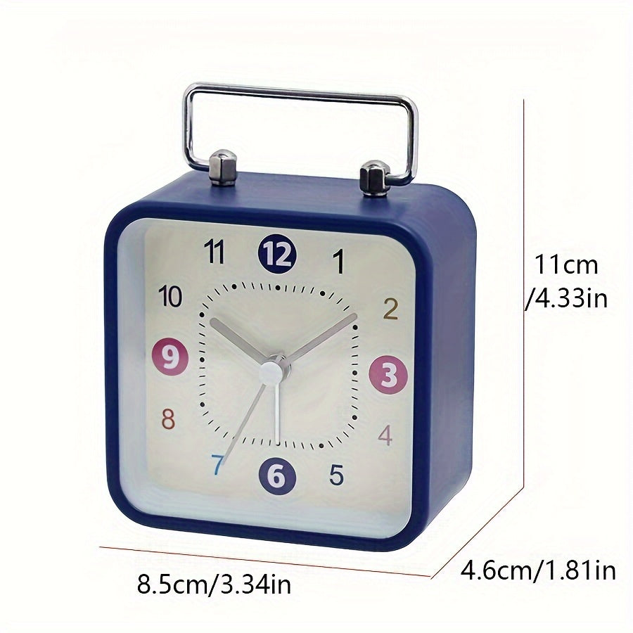 TimeCube - Square Digital Alarm Clock with Night Light and Snooze