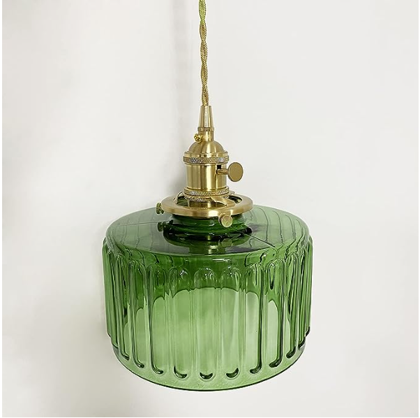 CrystalGlare - Vintage Crystal Glass Pendant Light