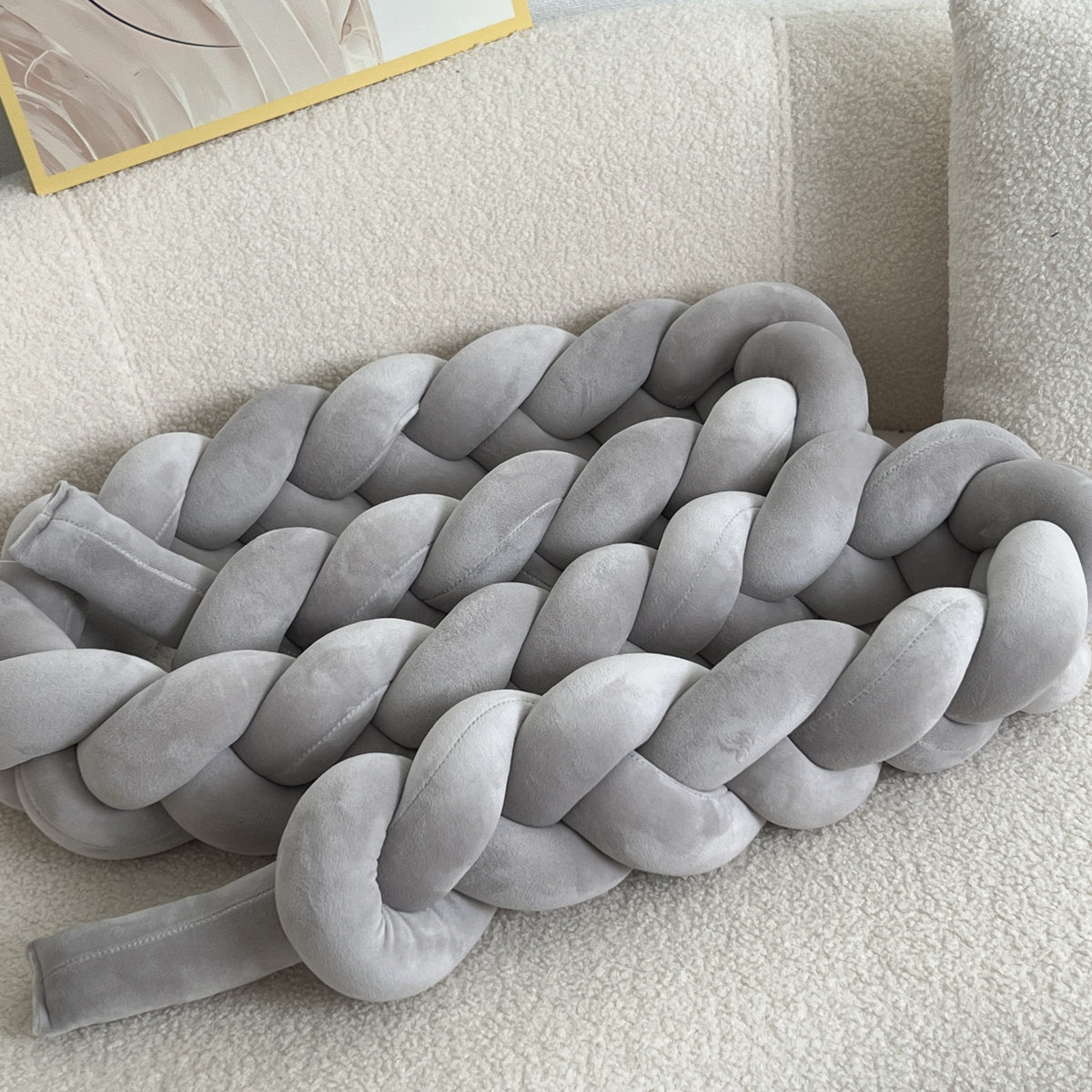 WaveCushion - Modern Geometric Floor Cushion