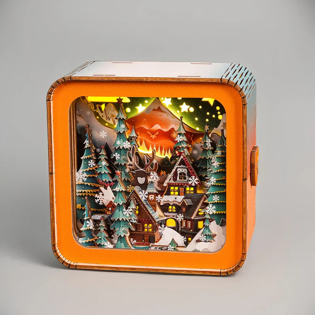 Festive3D - 3D Wooden Christmas Puzzle