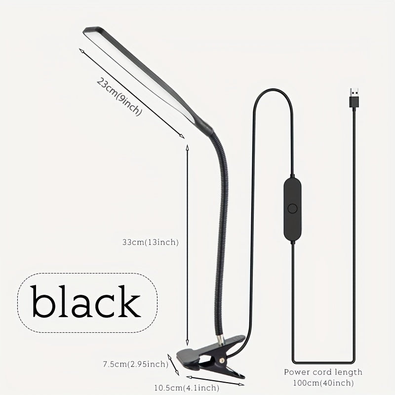 Marmount - Adjustable LED Desk Lamp with Clamp