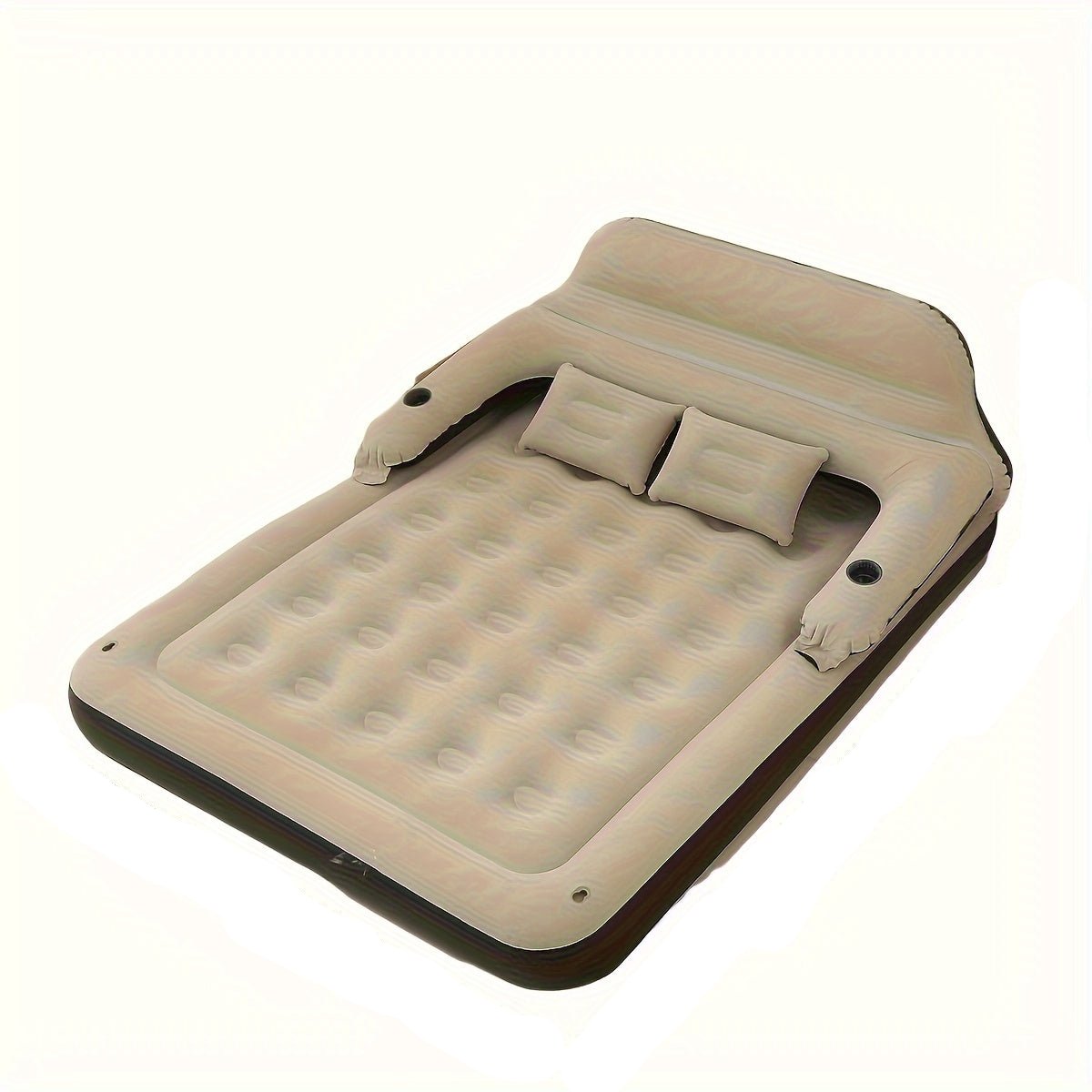 AirComfort Mattress - Inflatable Bed with Backrest and Built-In Pump