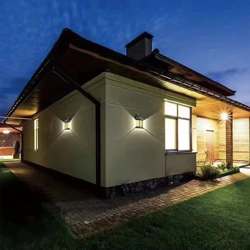 SolarBright - Lampe Solaire de Jardin avec Détecteur de Mouvement