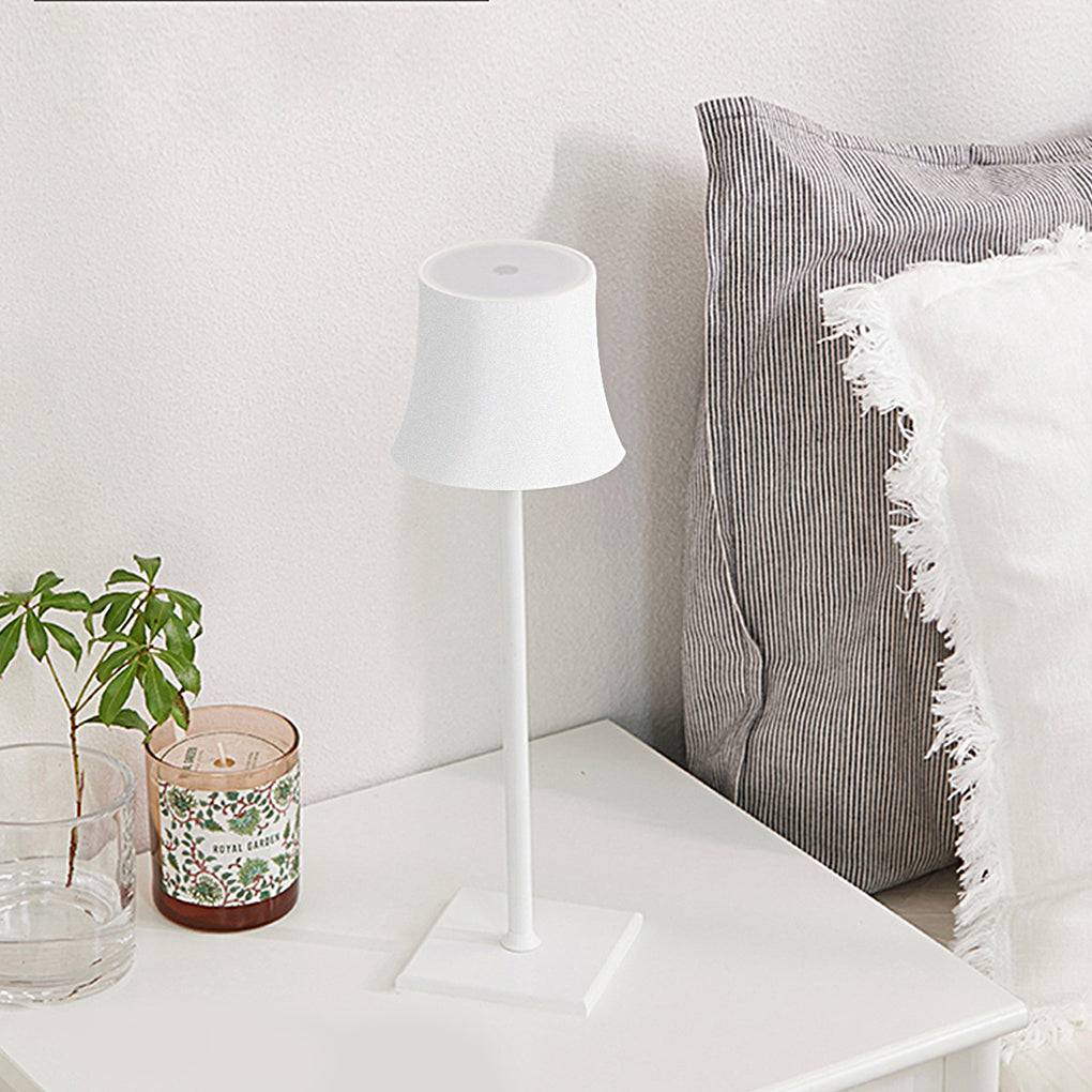 StylishGlow - Lampe de table tactile sans fil rechargeable