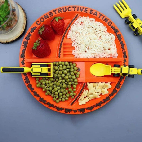 ConstructoFork - Sturdy Kids Cutlery Set