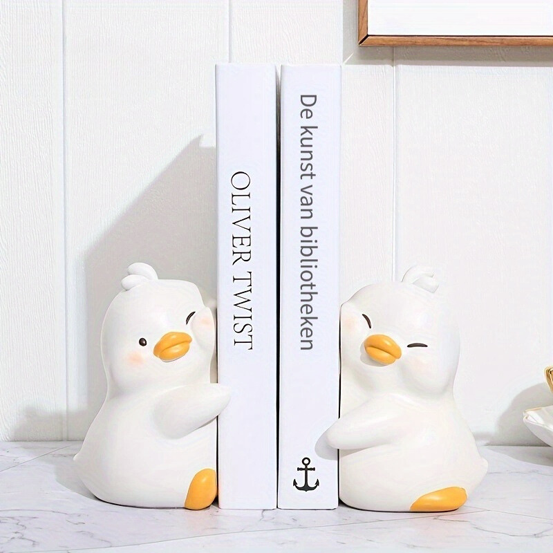 AnimalDecor - Playful Resin Animal Bookends