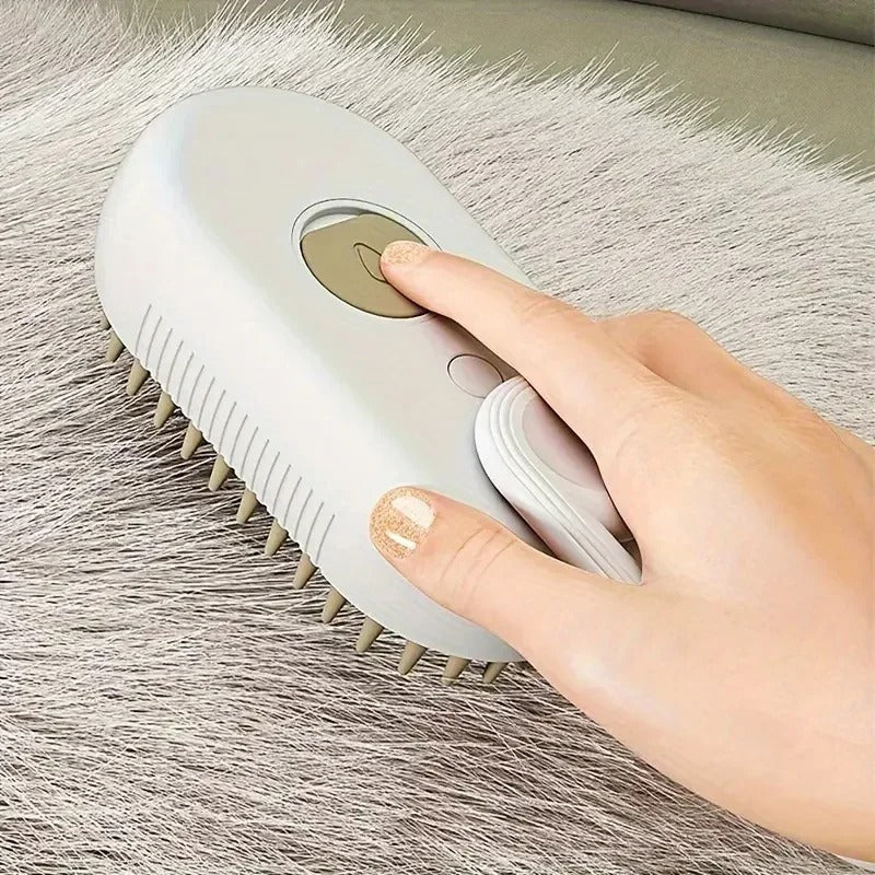 Chantal Douceur - Luxury Steam Brush for Pet Grooming