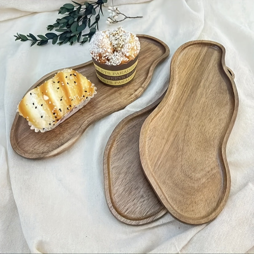 AcaciaTray - Acacia Wood Catch-All for Accessories