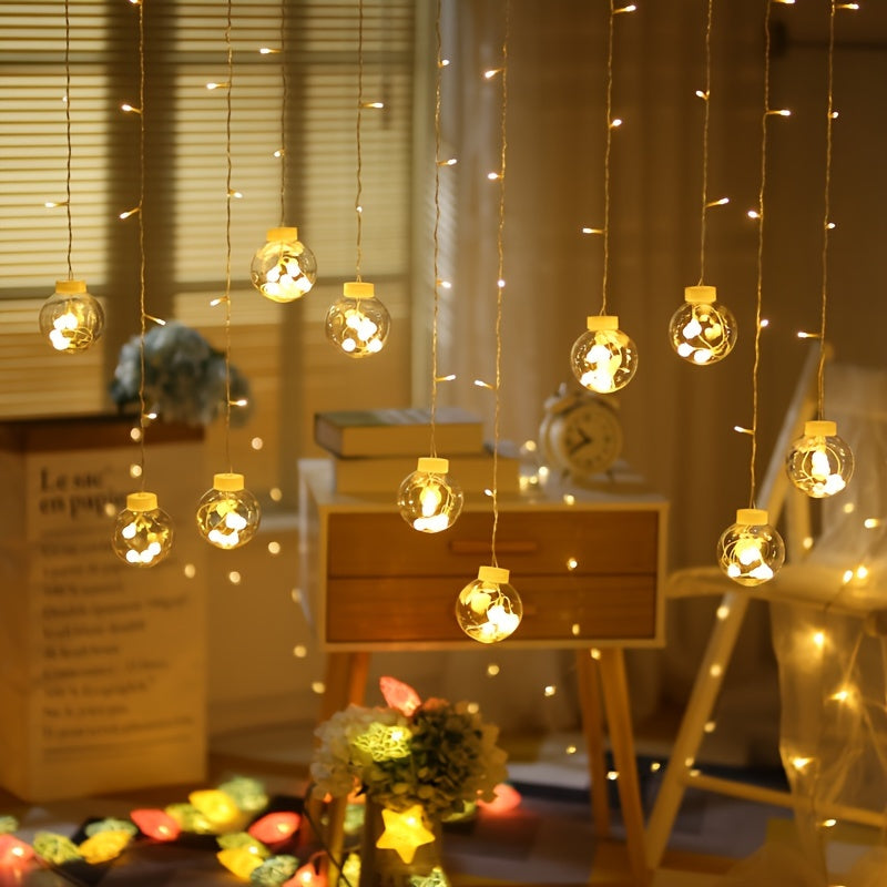 LumiSphere - 3m LED Fairy Light String with Globe Bulbs