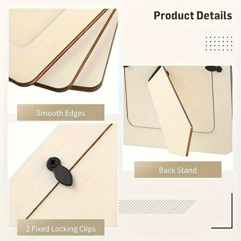 MemoryWood - Set of 10 Modern Wooden Photo Frames