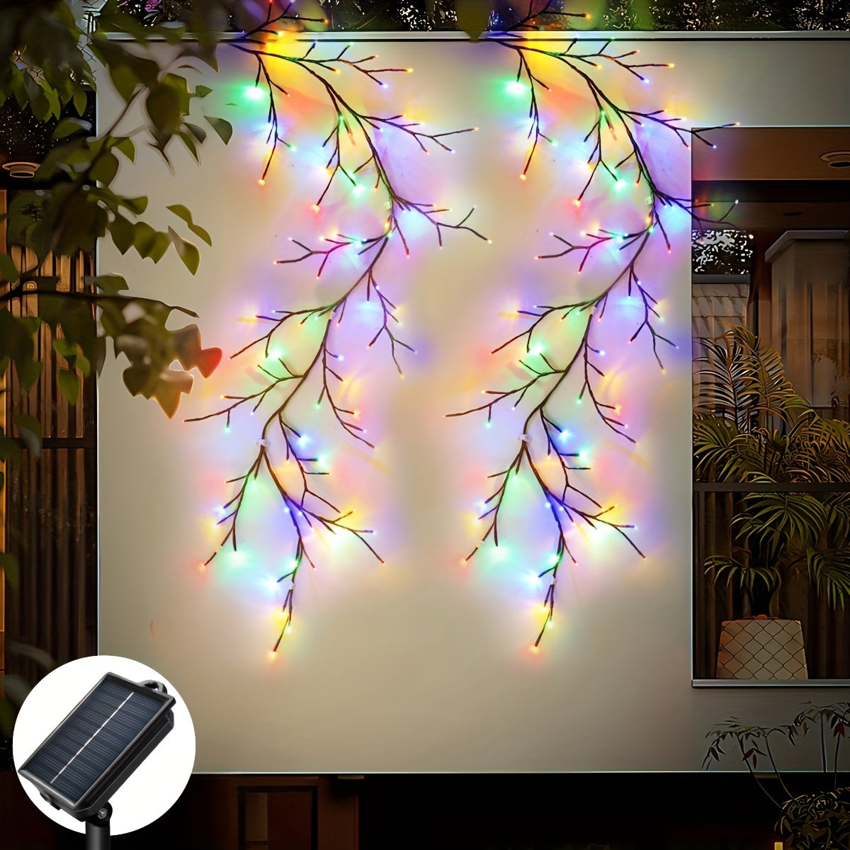 SolarWillow String - Flexible 1.8m Solar LED Willow Vine Lights