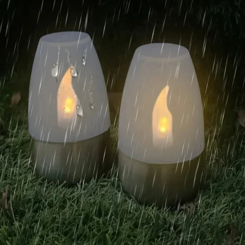 CandelaSoleil - Elegant Solar Lantern for Garden and Patio