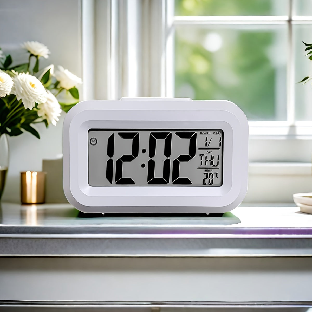 Oclarion - Elegant Digital Alarm Clock with LED Backlight