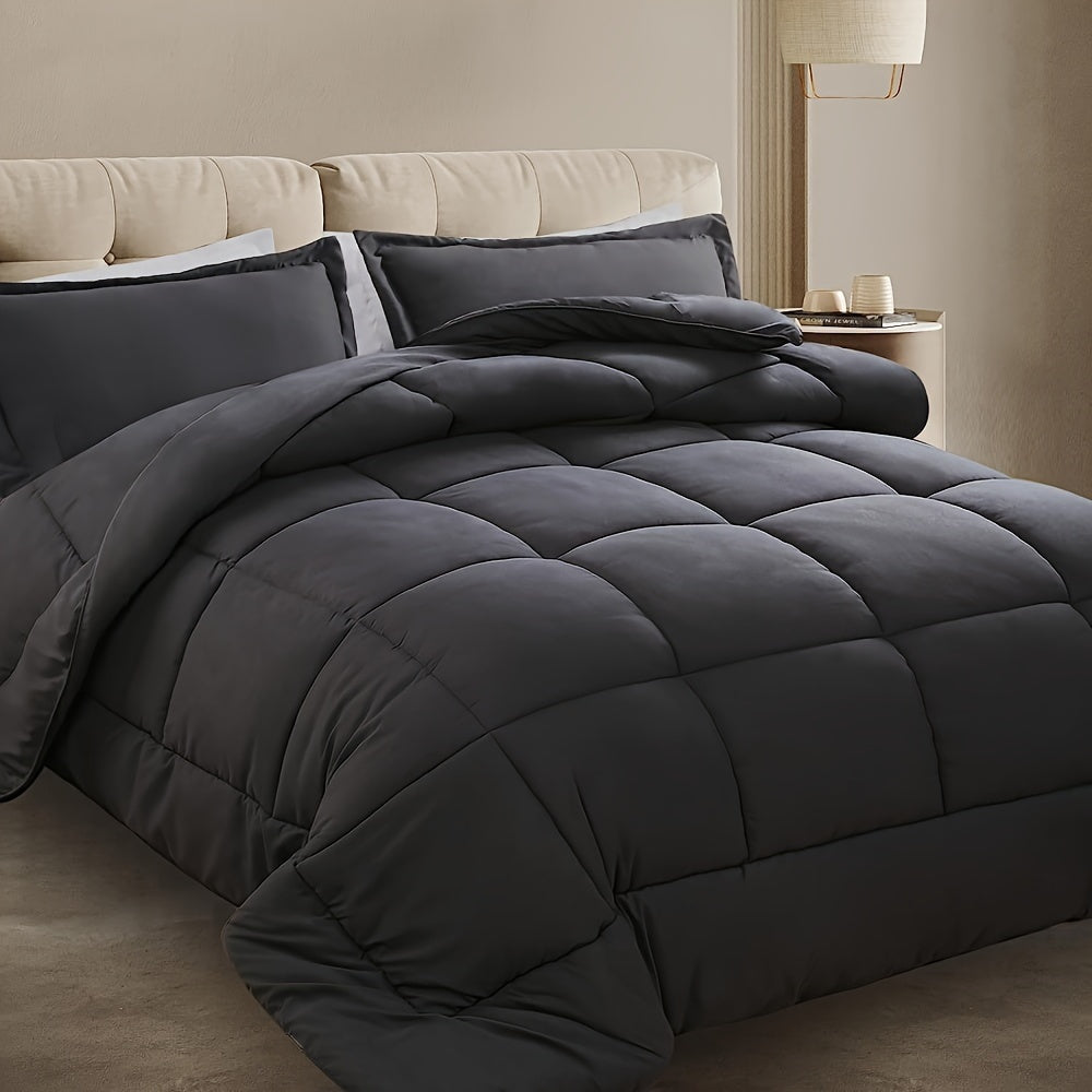 NestWeave - 3-Piece Polyester Bedding Set for Ultimate Comfort
