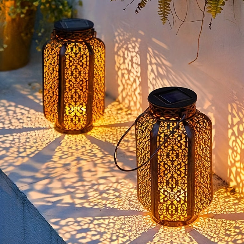 SolarGlow Lantern - Solar Powered LED Garden Lantern