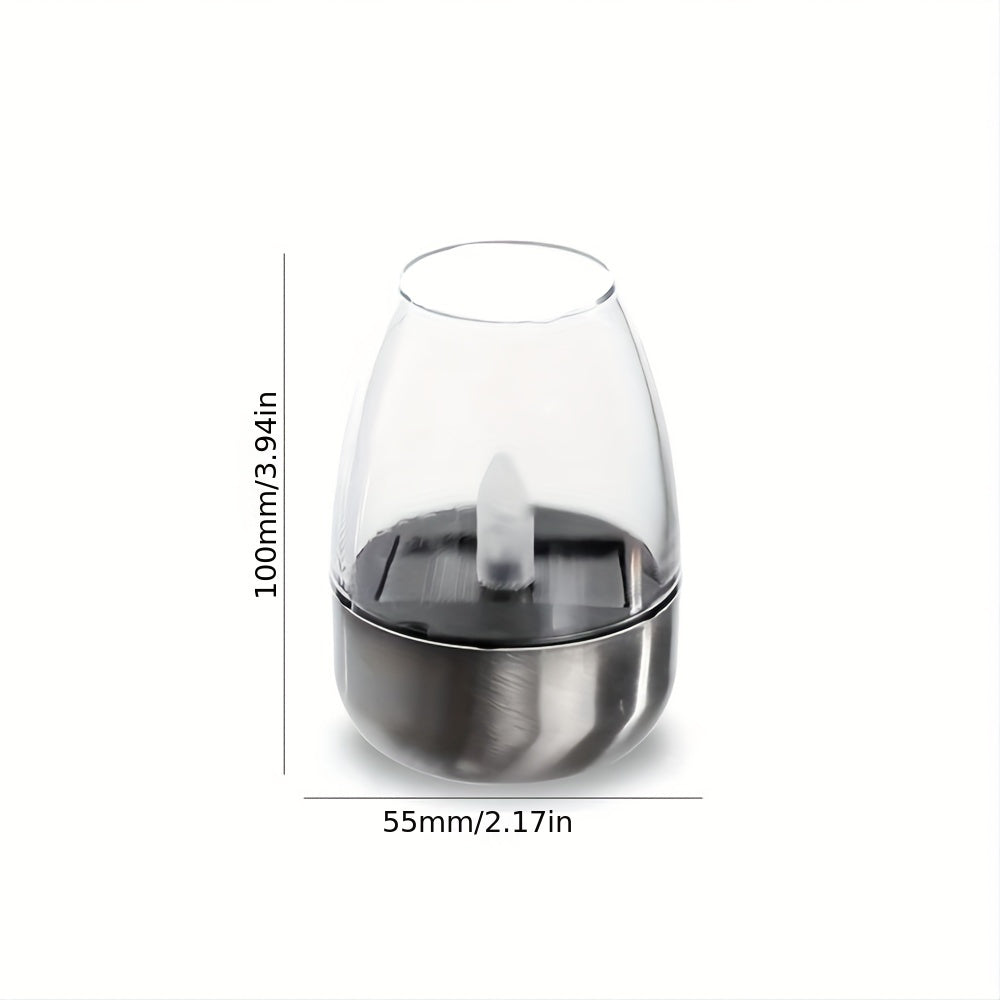 SolarCandle - Solar-Powered LED Tea Light for Decor