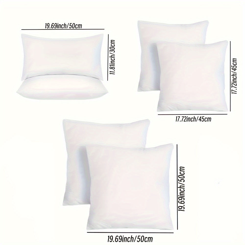 Cushion Comfort - Set of 6 Waterproof Plush Cushion Inserts