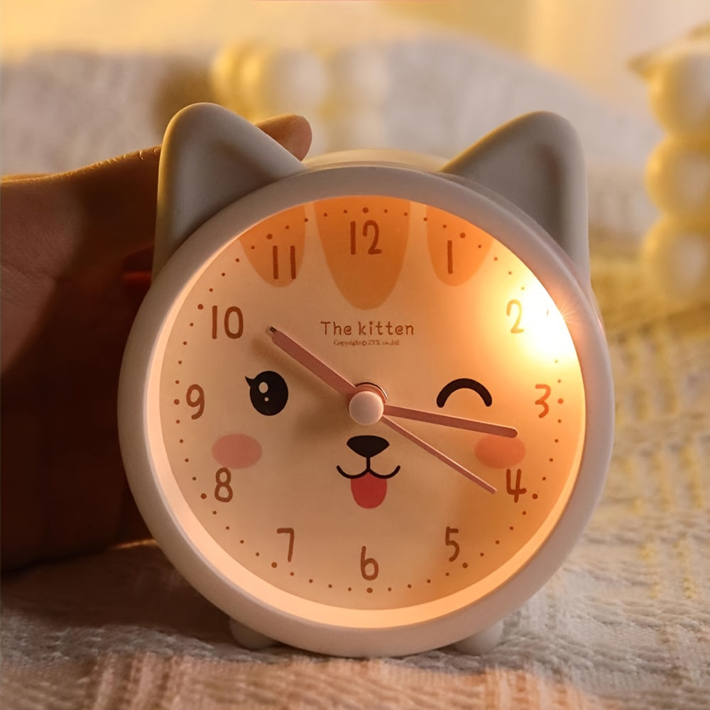 SilenTime - Silent Alarm Clock with Soft Night Light