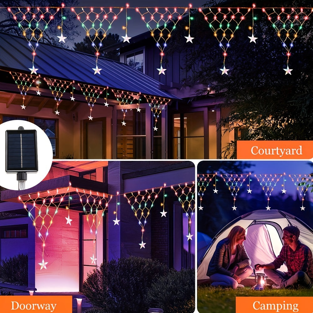SolarTwinkle - 162 LED Solar Fairy Lights for the Garden