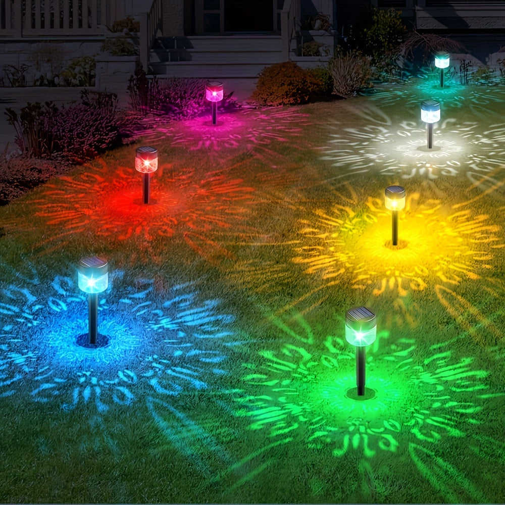 SolarGlow Set - Pack of 4 Solar Garden Lights for Affordable Outdoor Lighting