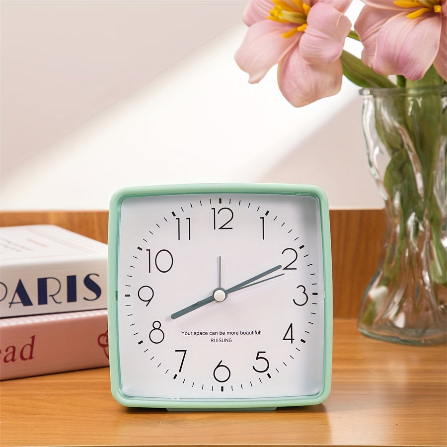 TickTockCharm - Minimalist Cartoon Analog Alarm Clock