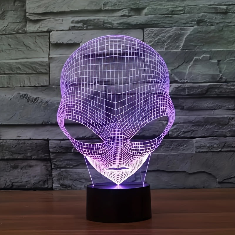 CosmicGlow Lamp - 3D LED Night Light with 7 Colors