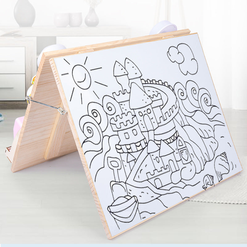 WoodPlay Board - Creative Wooden Educational Activity Board