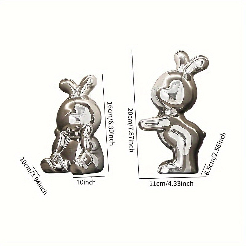 BunnyAnime - Cute Rabbit Bookends for Anime Fans