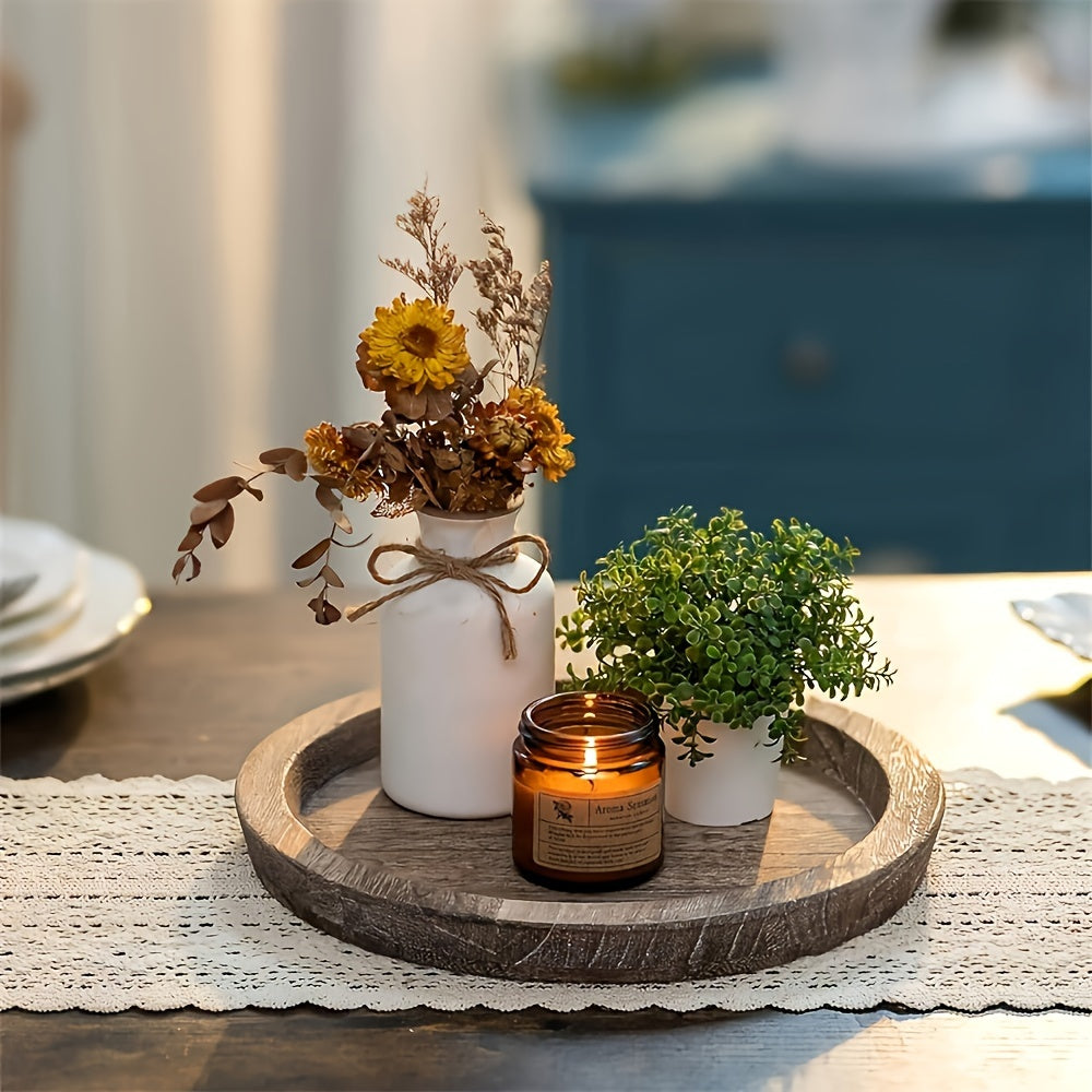 RusticBowl - Decorative Wooden Bowl for Cozy Moments