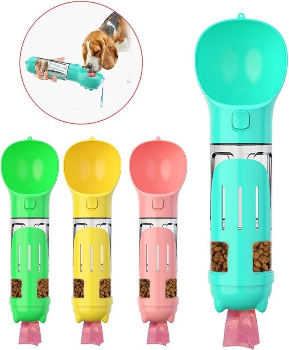 Snackbuddy Pro - 2-in-1 Water and Food Bottle for Dogs