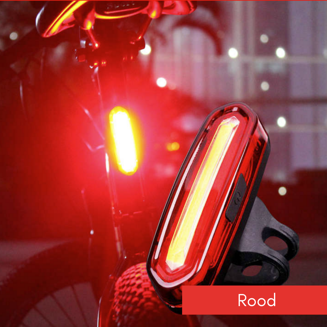 LightUp - Feu Arrière Vélo LED Rechargeable Puissant