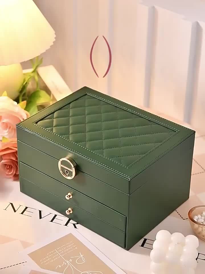 Ulmara - Luxury Leather Jewelry Organizer