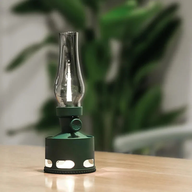 NostalgiaLamp - Vintage LED Lantern for Cozy Evenings