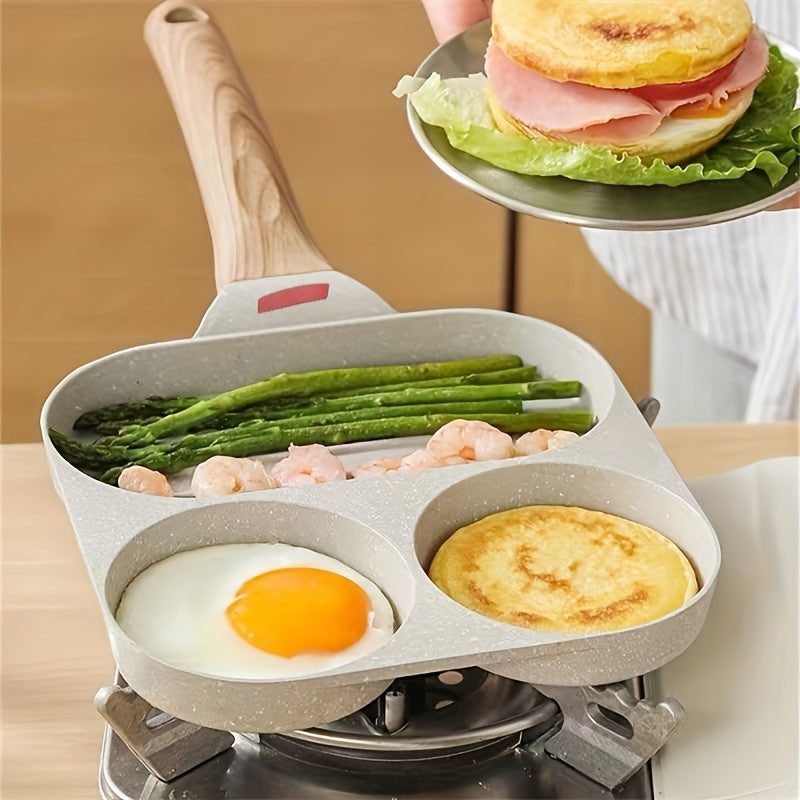 Quatro Cooking - 4-Compartment Pan for Cooking Multiple Dishes at Once
