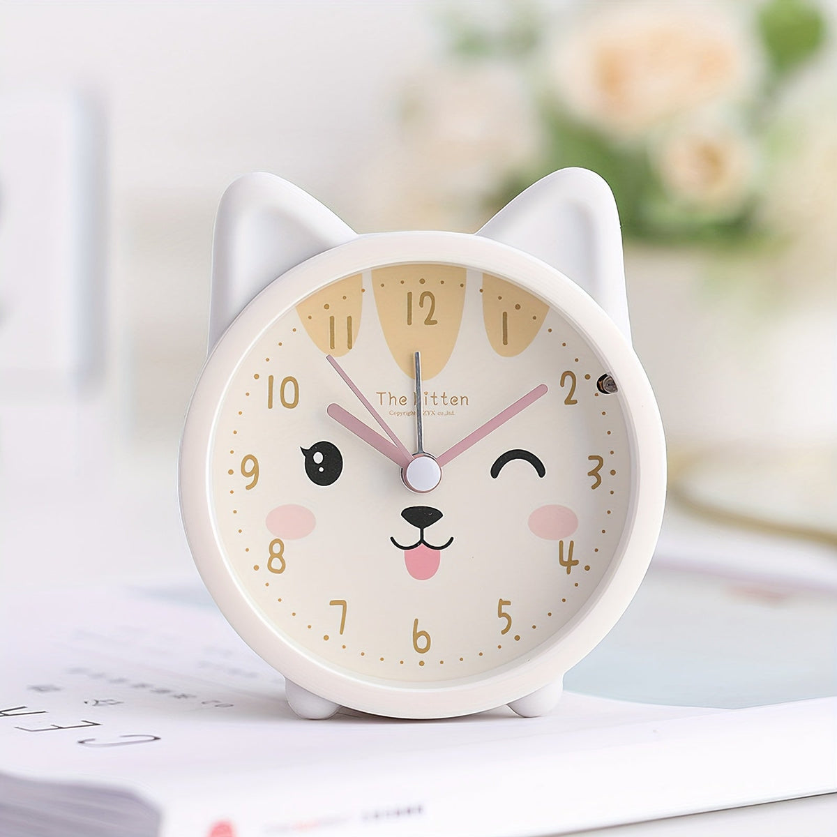 SilenTime - Silent Alarm Clock with Soft Night Light