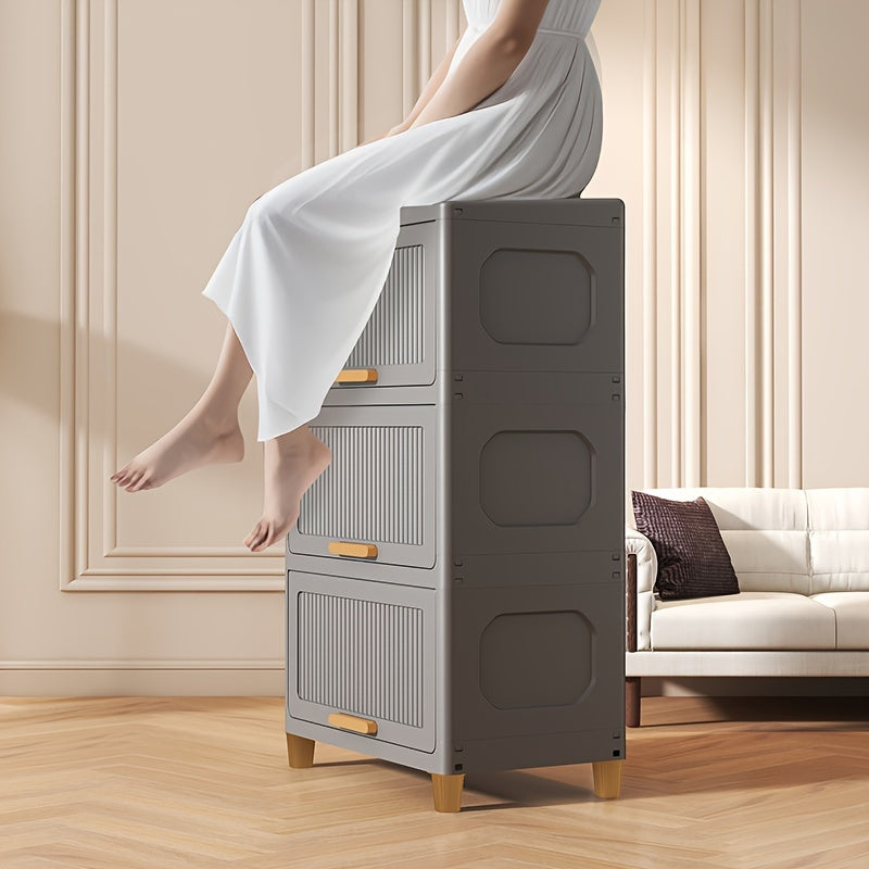 SleekStorage - Waterproof Flip-Top Storage Cabinet