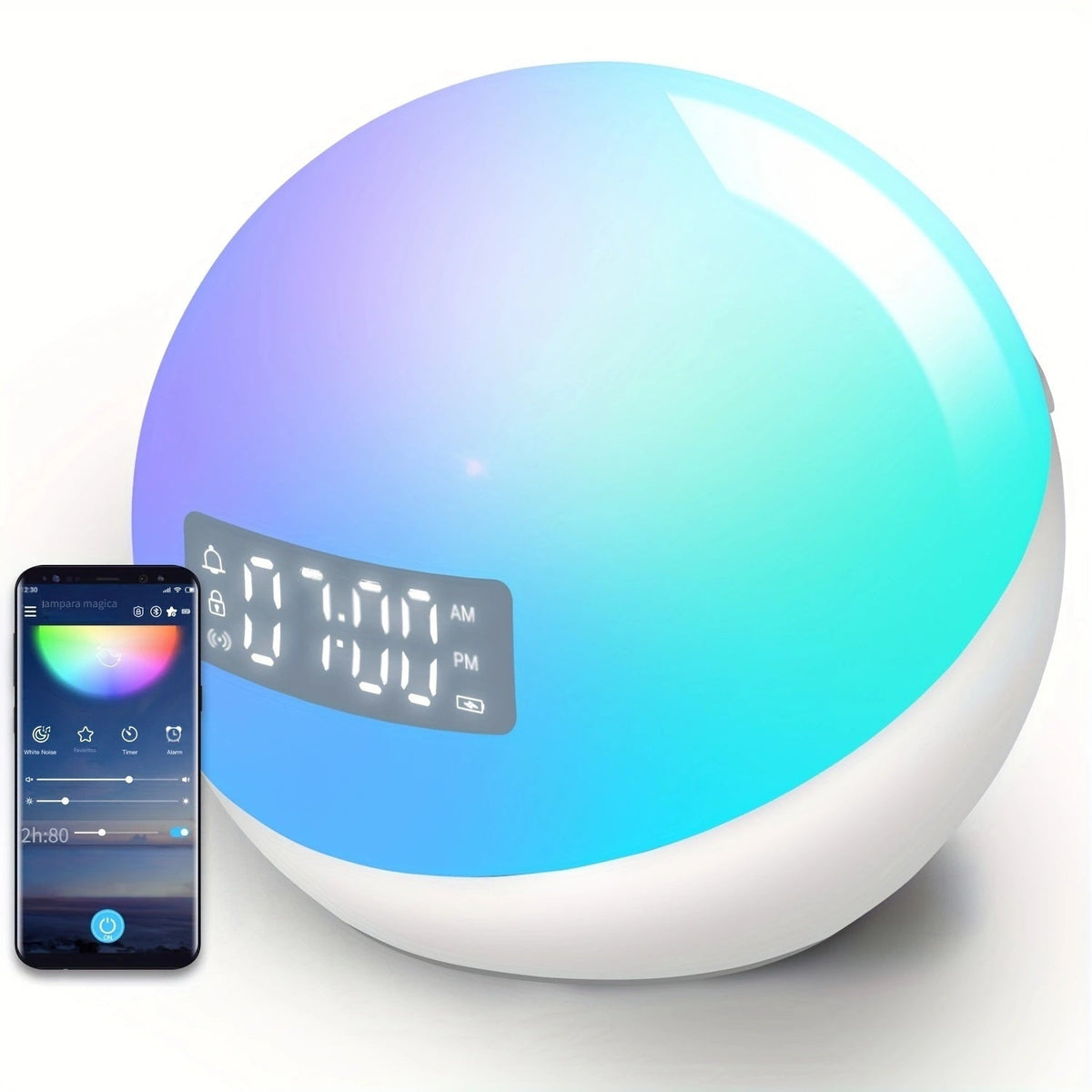 WakeLight - Sunrise Simulator Smart Alarm Clock