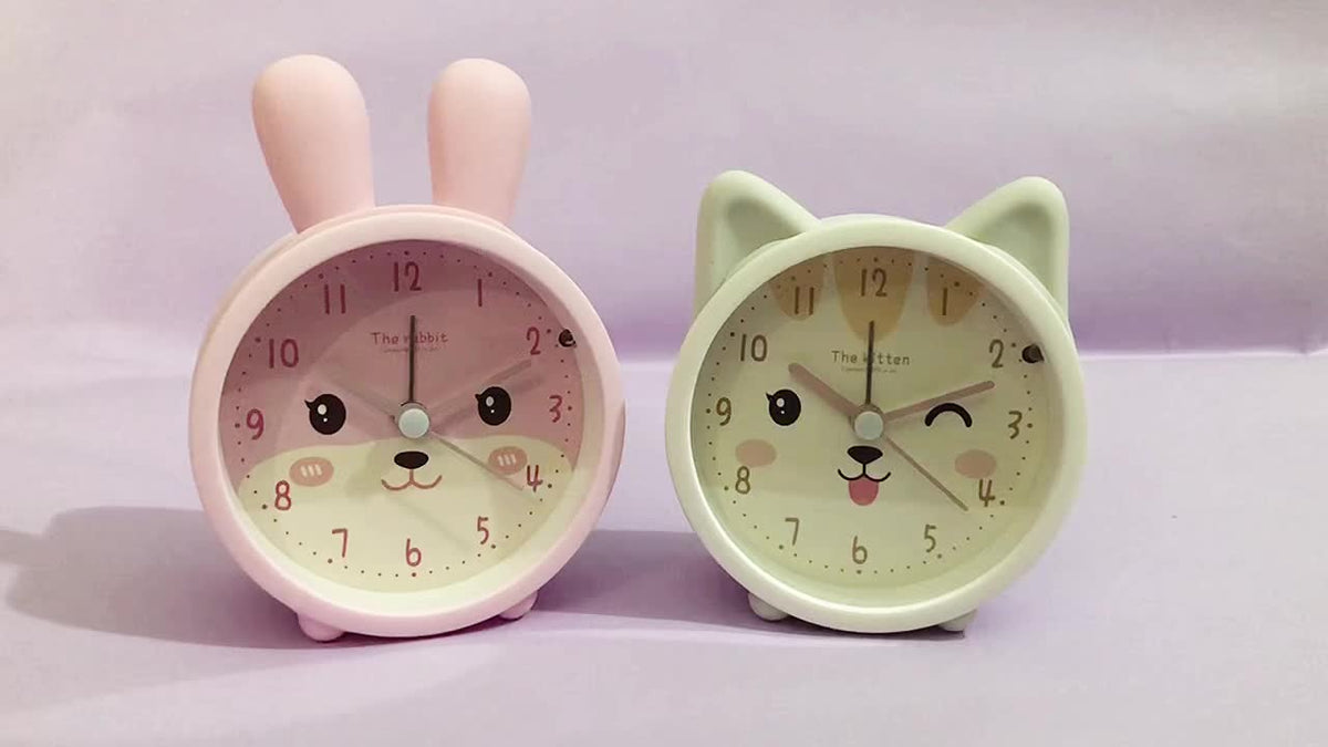 SilenTime - Silent Alarm Clock with Soft Night Light